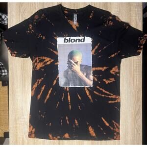 Frank Ocean Blonde Bleach Tie Dye TShirt Large